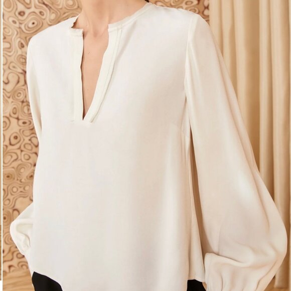 ULLA JOHNSON Greta Blouse NWT Size 6!  Your forever piece! - Picture 3 of 8